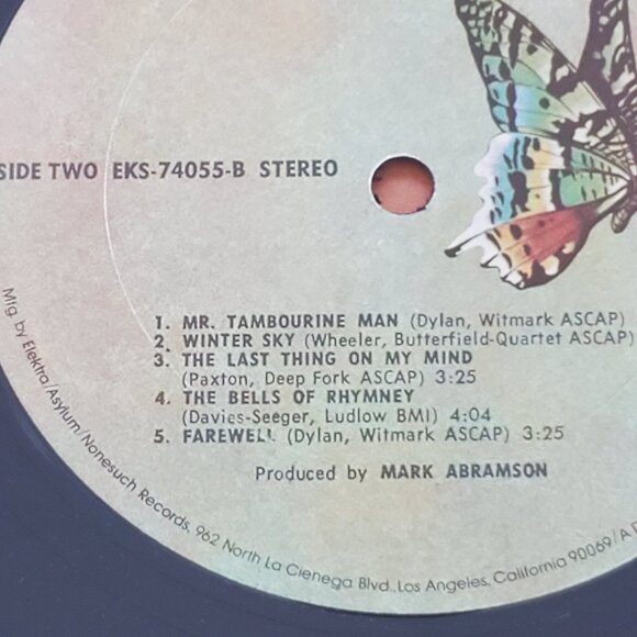 Judy Collins Recollections Vinyl LP Album Elektra Records EKS-74055 TESTED - Picture 6 of 6